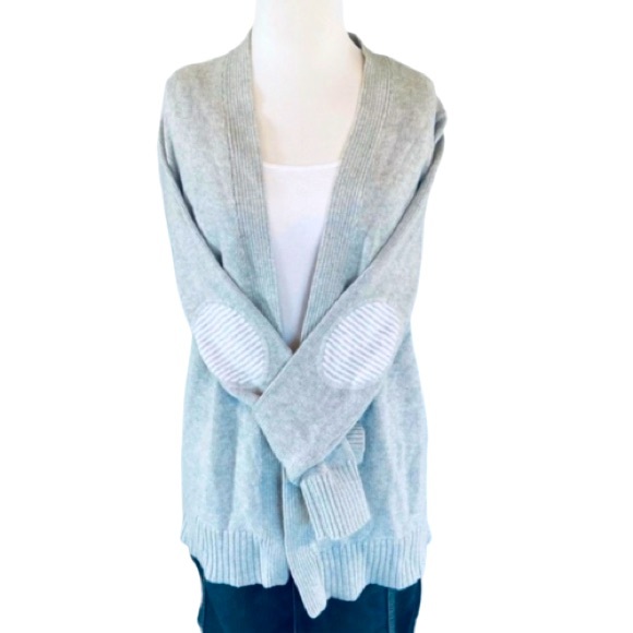 Gap cardigan sweater, gray knit, size small 100% cotton - Picture 2 of 9